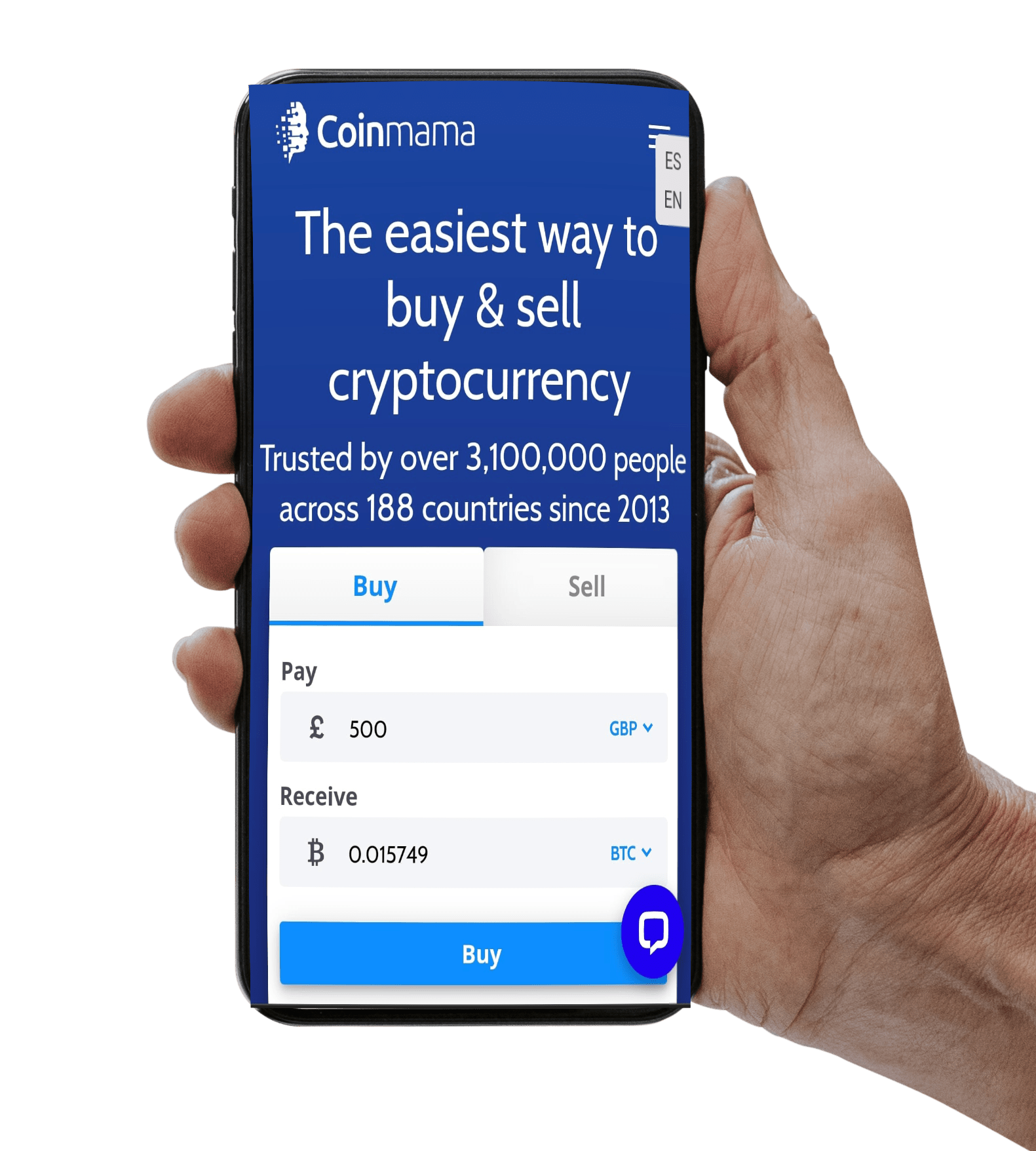 Iphone Image of Coinmama